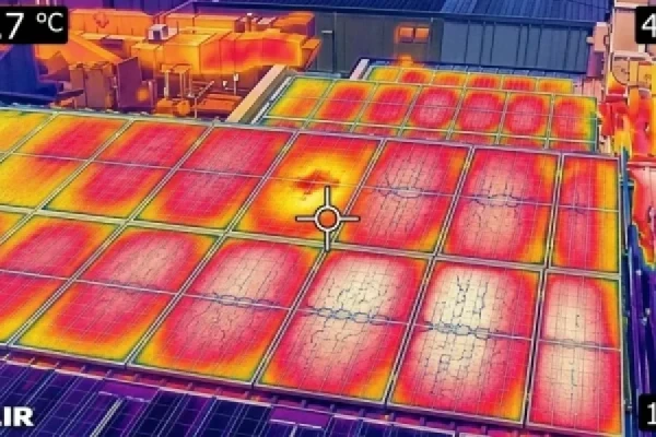 Termovizija solarnih panela